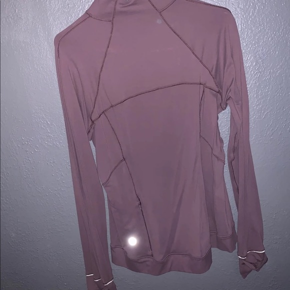 Lululemon Athletica Purple Half Zip - Picture 2 of 3